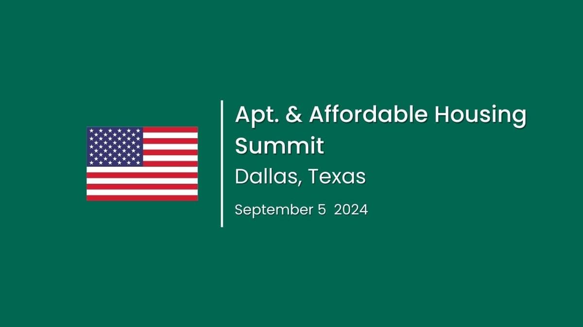 Apartment & Affordable Housing Summit