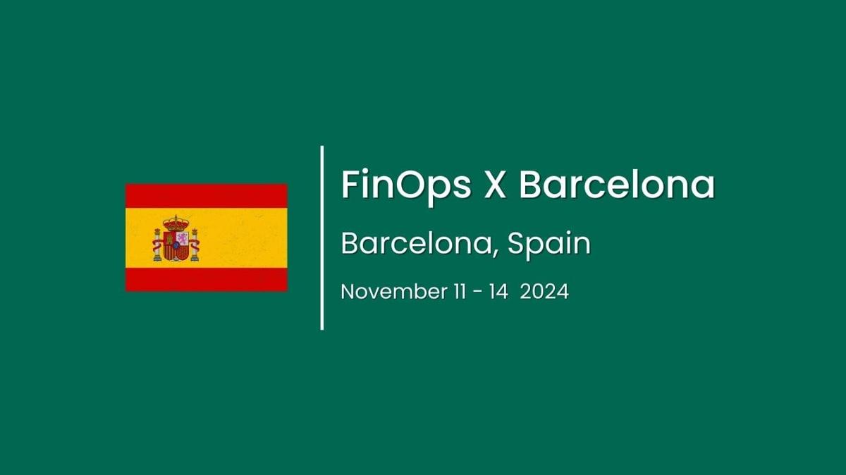 FinOps X Barcelona