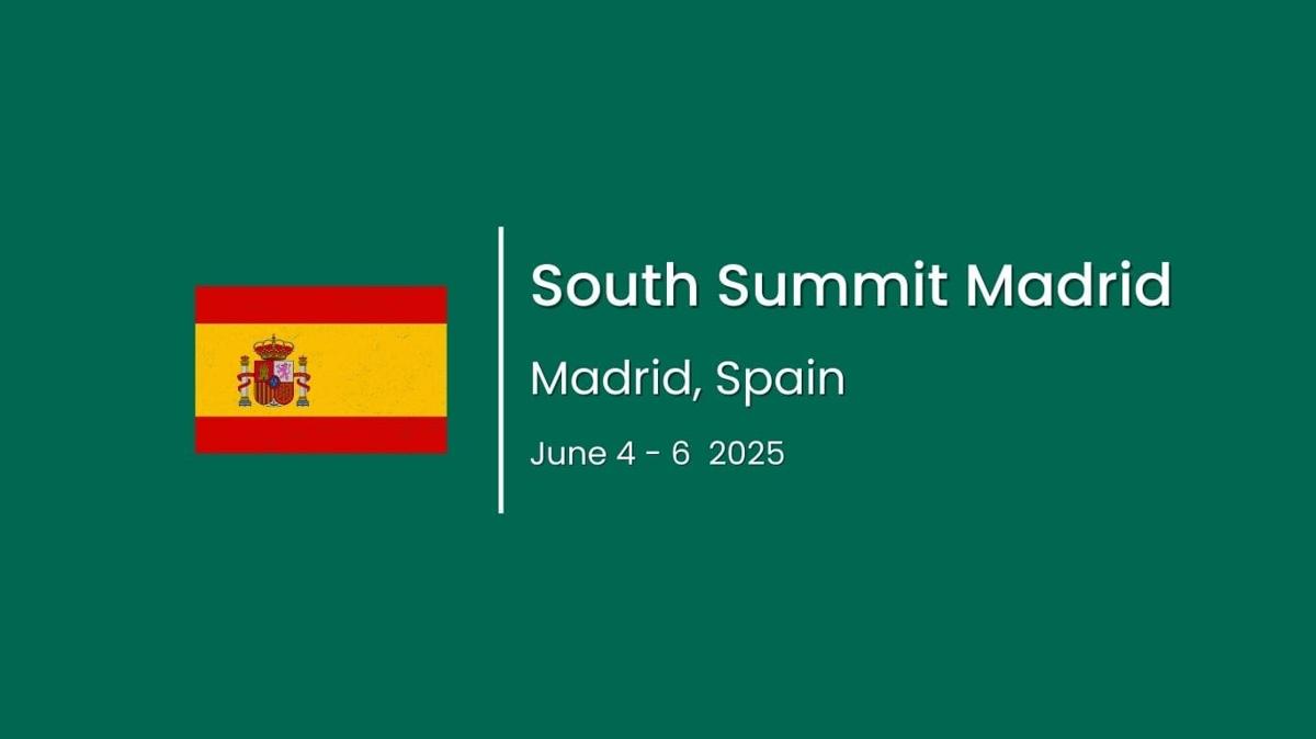 South Summit Madrid 2025 - Madrid, Spain