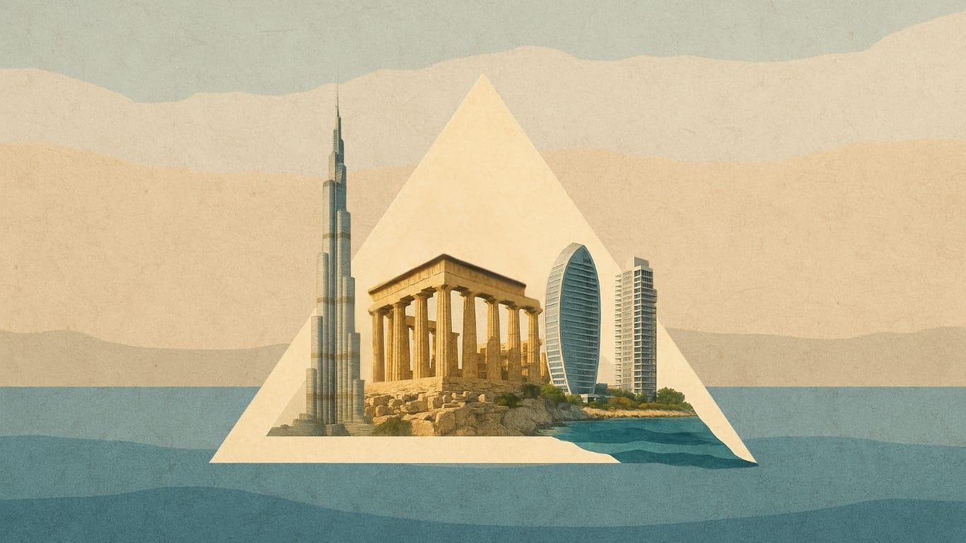 Why Dubai, Cyprus, and Athens Became The Triangle of Choice For Wealth-Minded Entrepreneurs