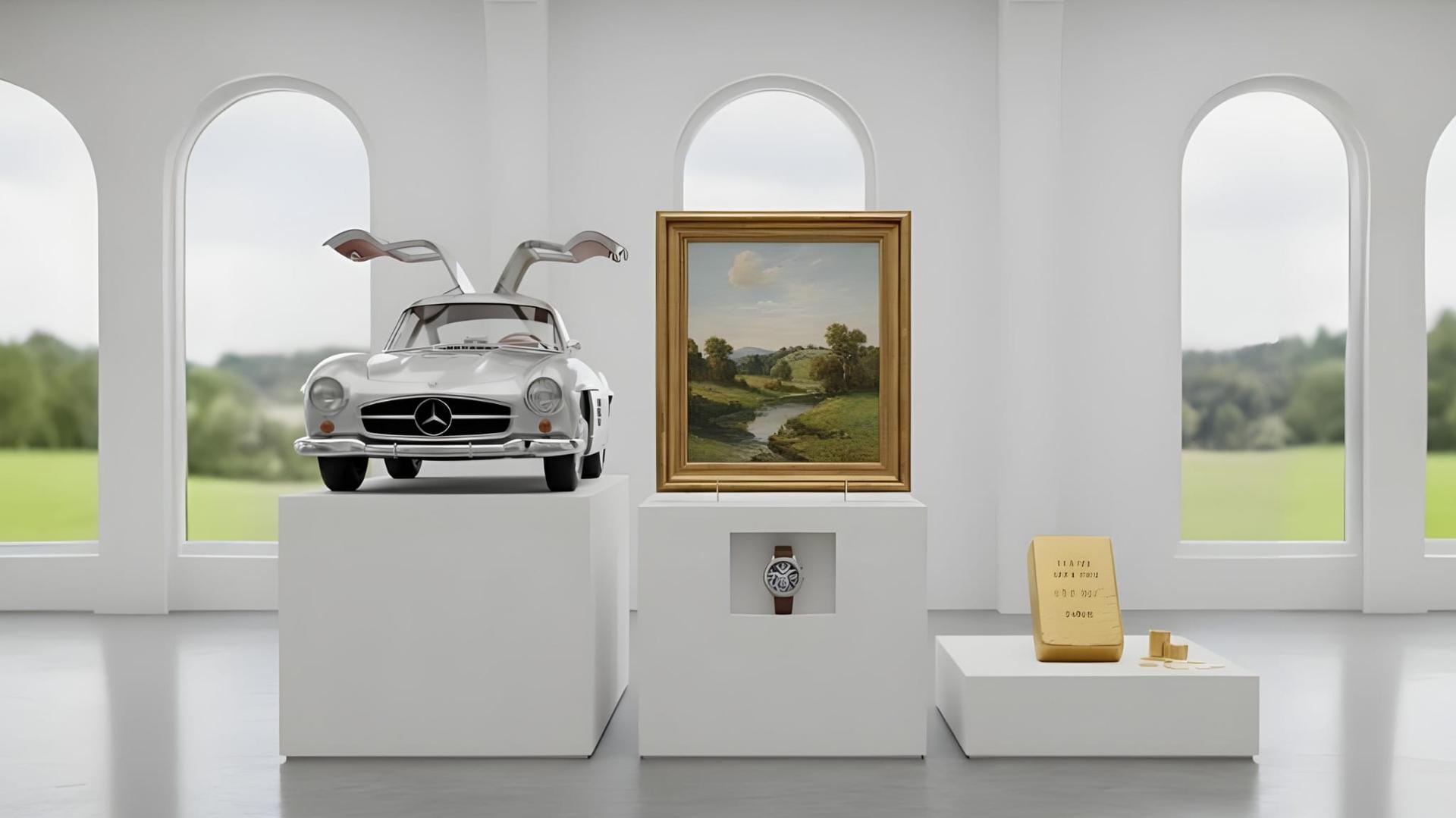 stock market vs luxury assets