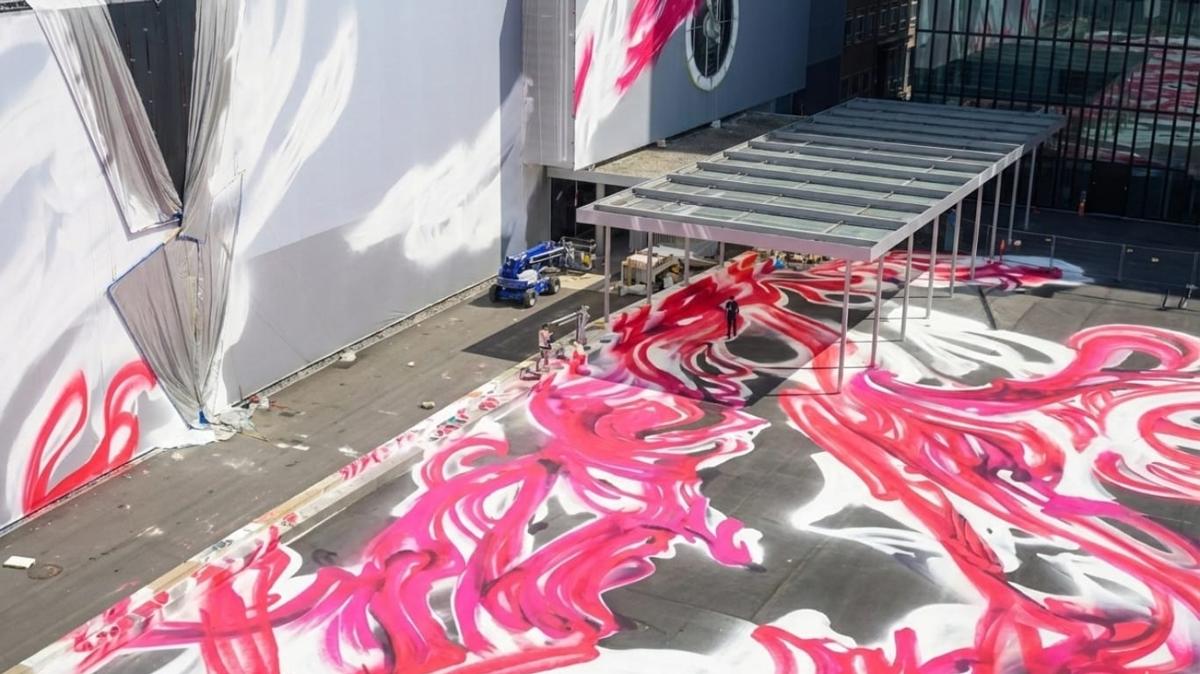 Preparation of Art Basel 2025