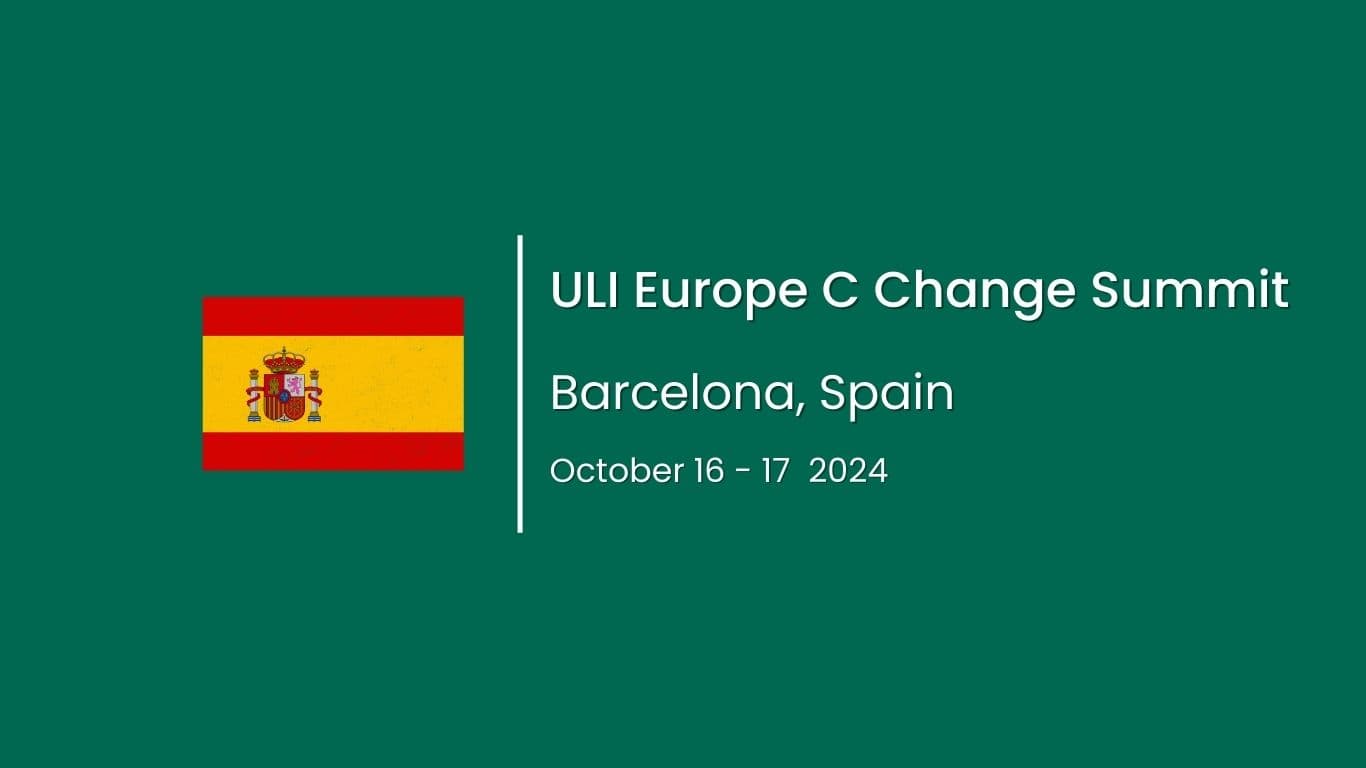 ULI Europe C Change Summit
