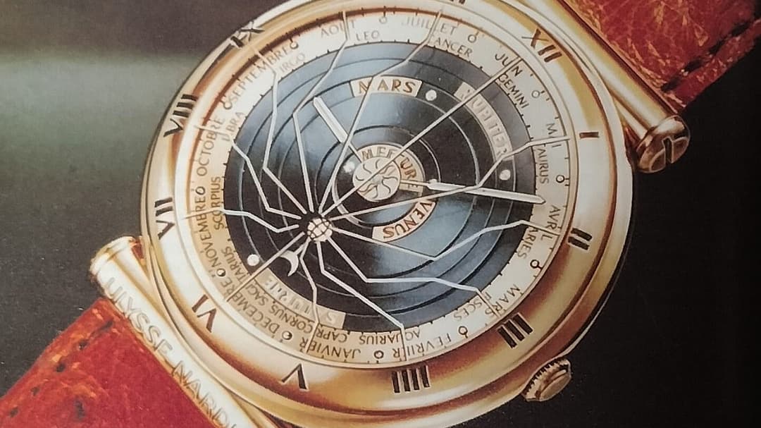 A Ulysse Nardin Copernicus, heir to Ludwig Oechslin's astronomical trilogy of the 1980s — the references that announced the manufacture as a true complication house.