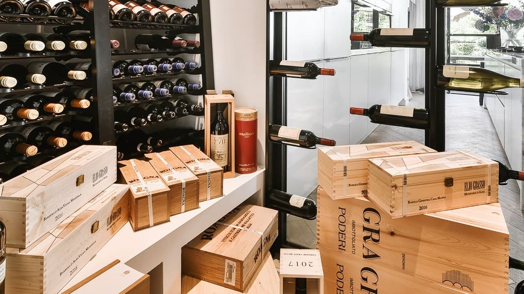 pinot noir and merlot storage
