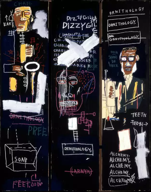 Image © Christie's / Dustheads © Jean-Michel Basquiat 1982