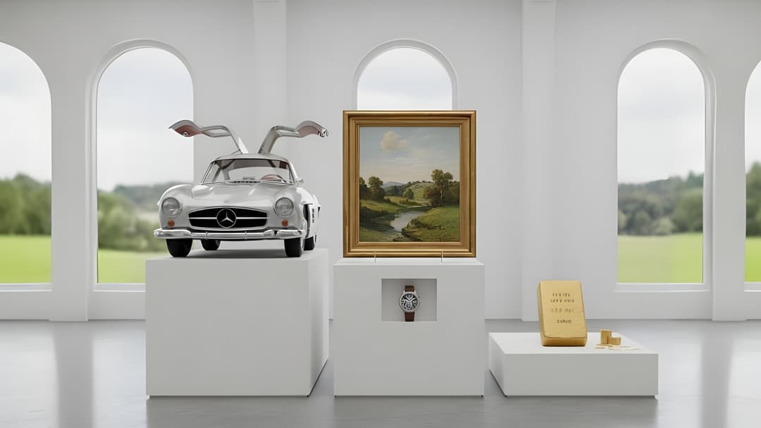 stock market vs luxury assets
