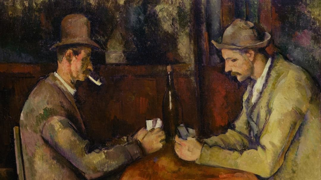 The Card Players by Paul Cézanne
