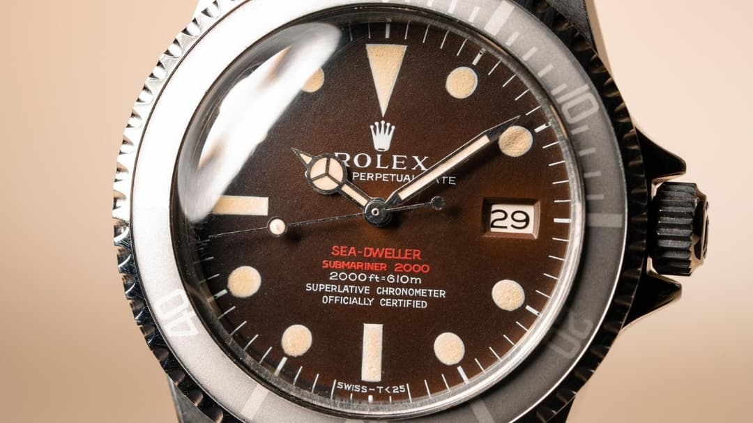 rare rolex 1967 Sea-Dweller “Double Red” Ref. 1665
