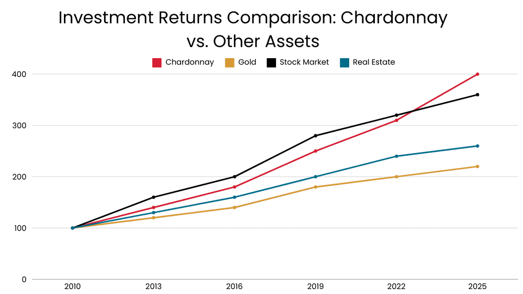 Investment Returns Comparison: Chardonnay vs. Other Assets