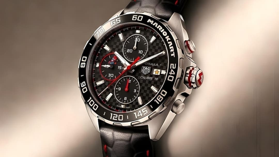 Tag Heuer Formula 1 x Mario Kart Chronograph Tourbillon