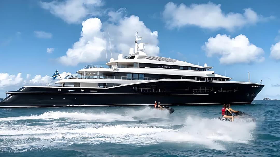 Yacht upgrades with water toys and outdoor amenities