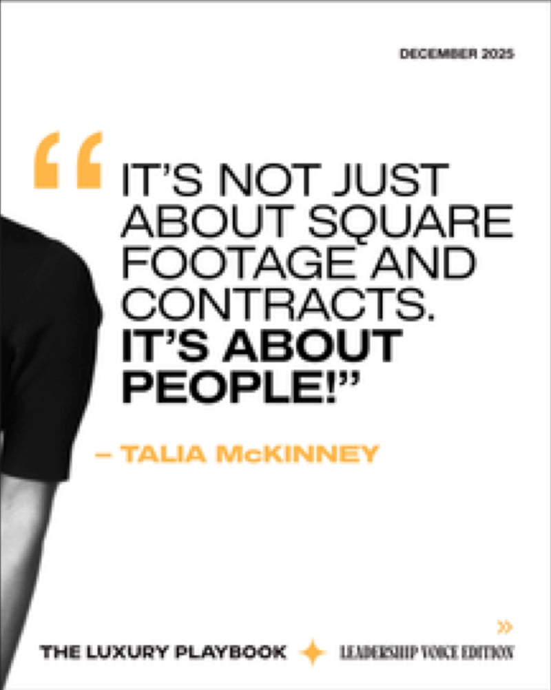 Slide 2: a pull quote from Talia McKinney