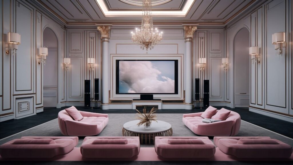 metal opulent interior design