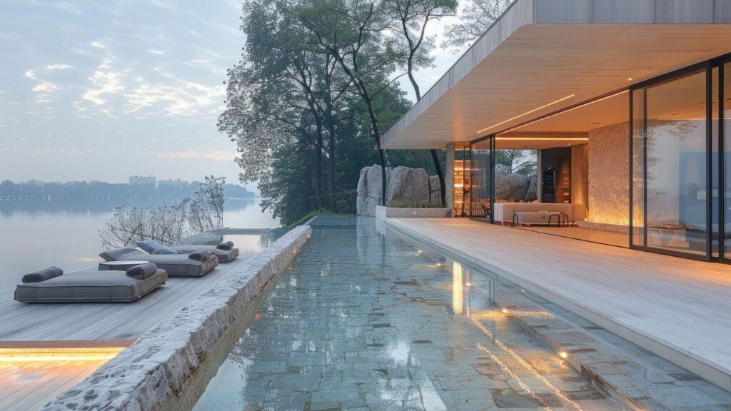 luxury waterfront homes