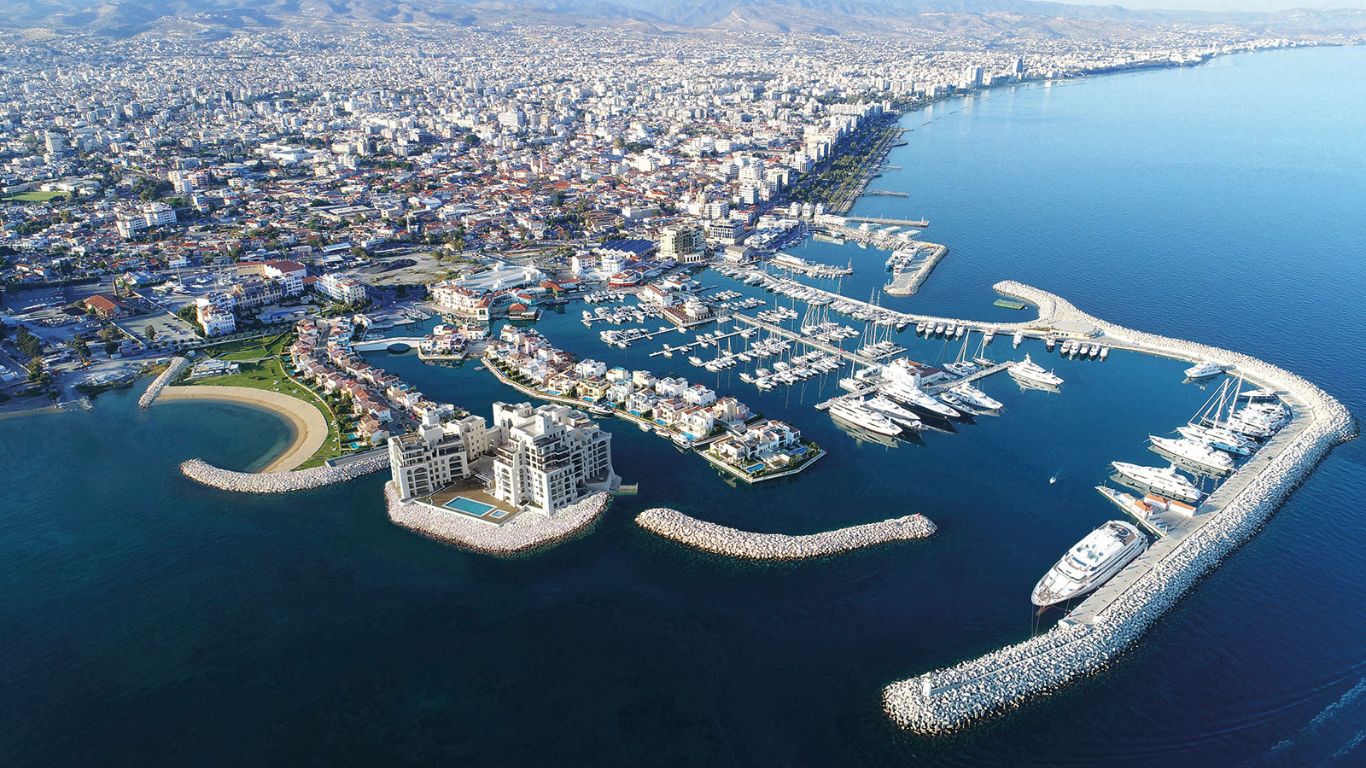 the port of Limassol in Cyprus