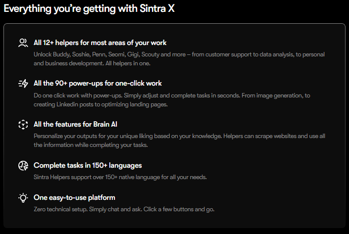 Sintra AI: Legitima Virtuella Anställda eller Bara en Gimmick? 8 Sintra X Recension