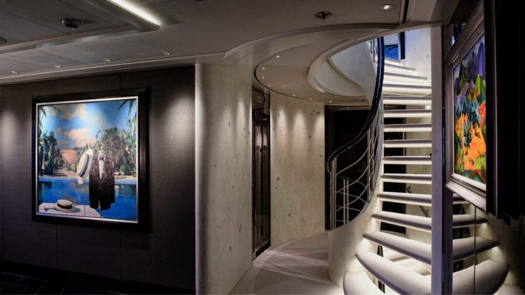 luxury yacht interior