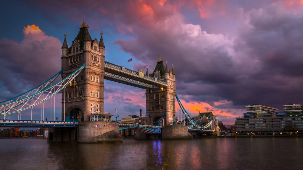 a bridge in london