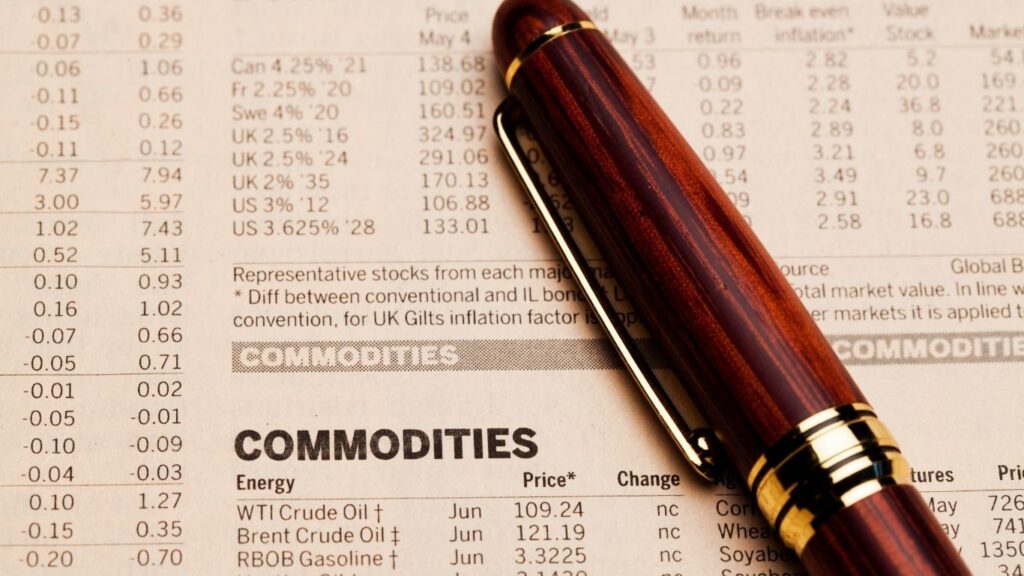invest in commodities through stocks