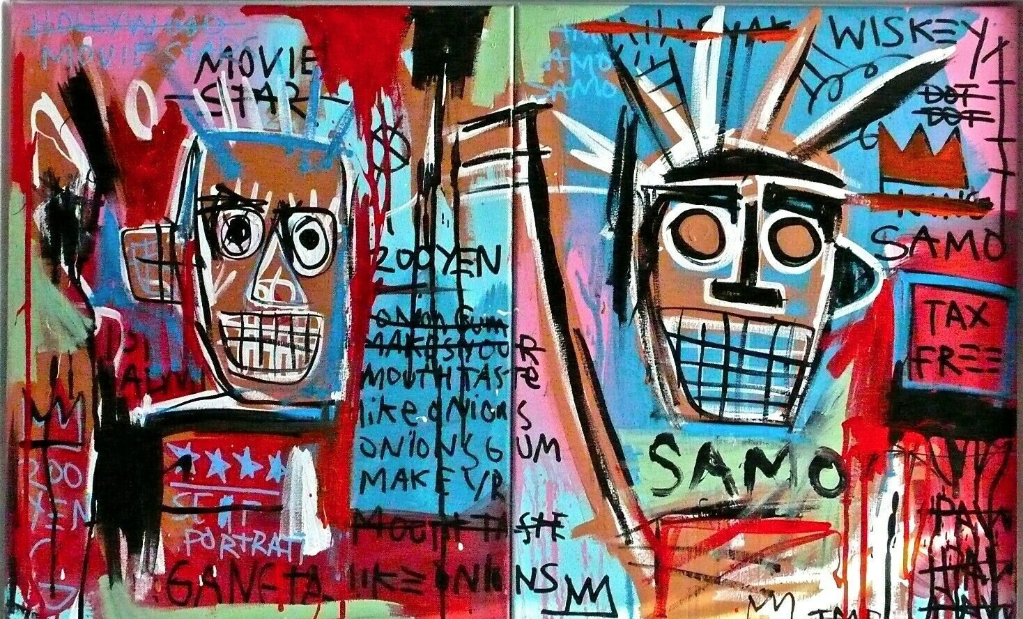 Jean Michel Basquiat Art
