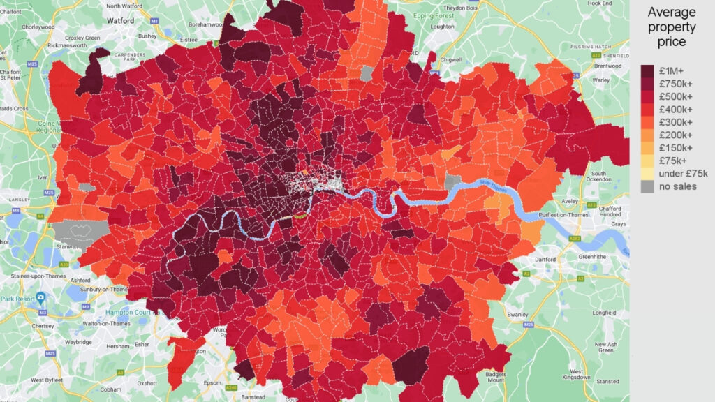 London House Prices 2025