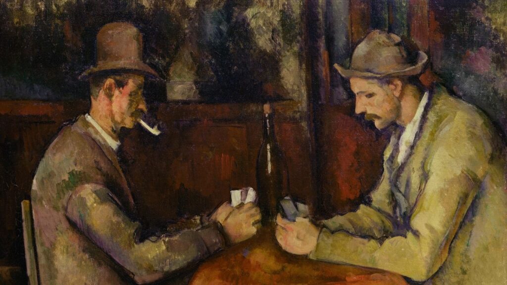 The Card Players by Paul Cézanne