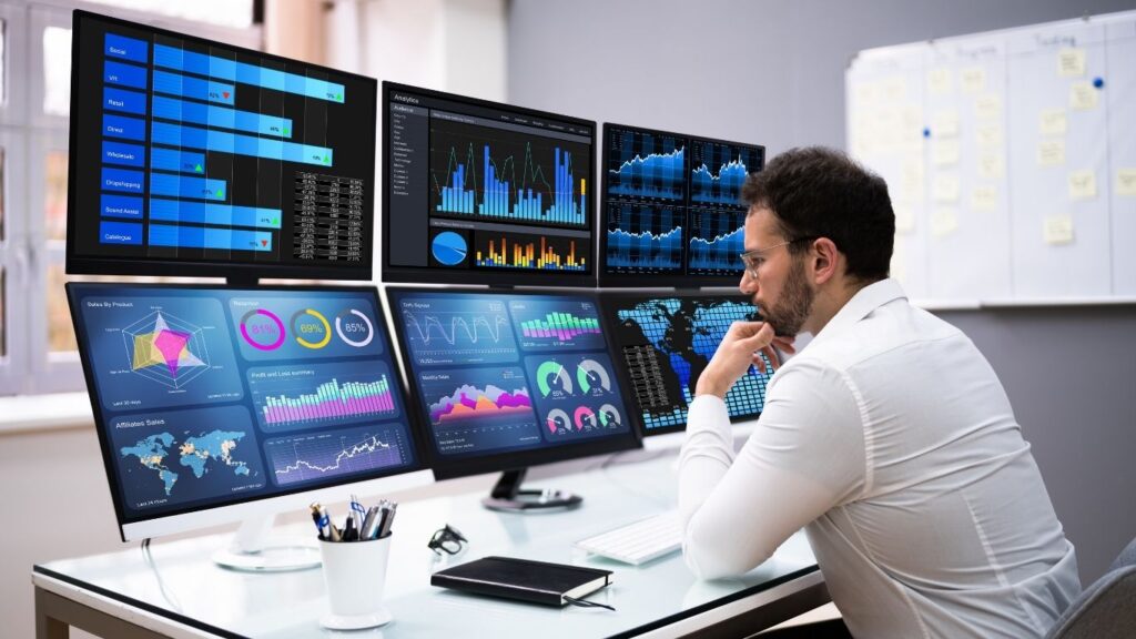 stock market scenarios and brokers