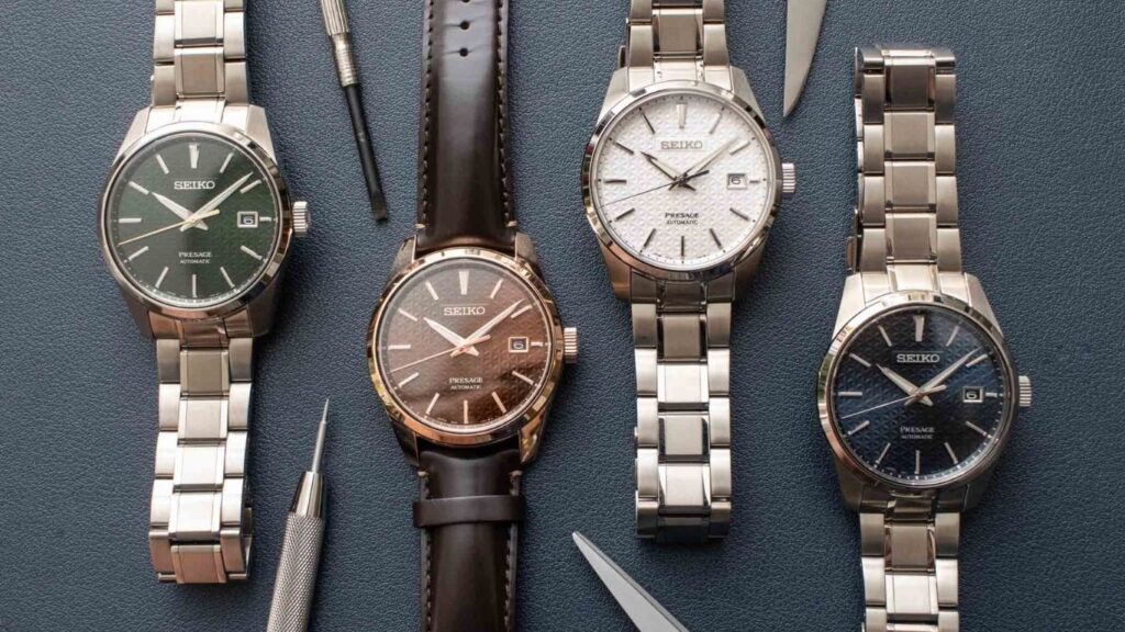 Seiko Sharp Edged Collection