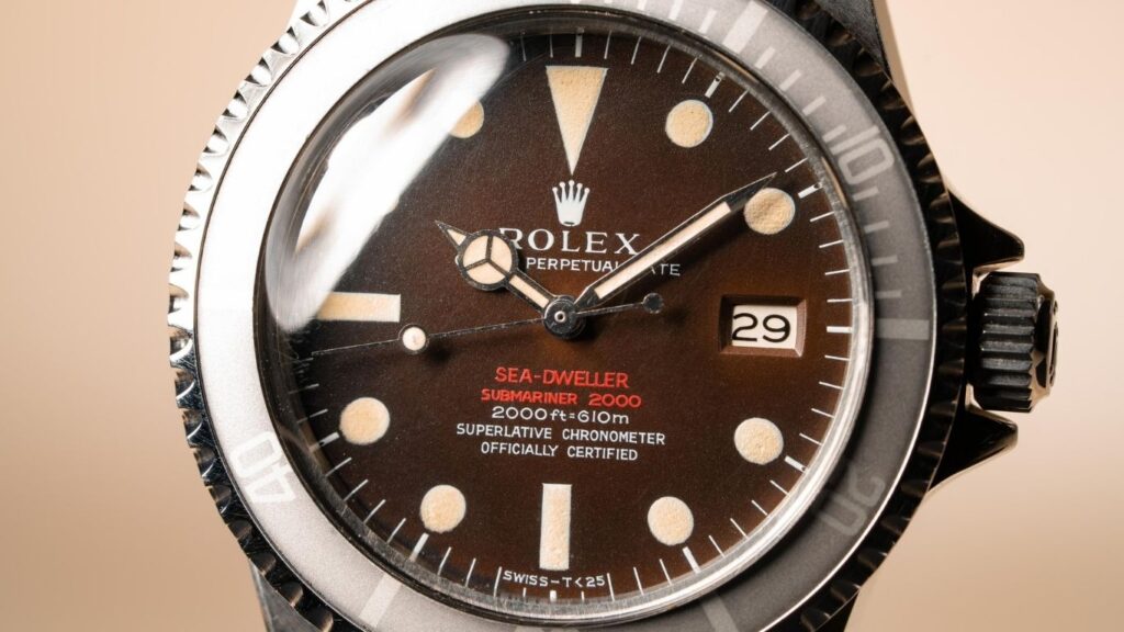 rare rolex 1967 Sea-Dweller “Double Red” Ref. 1665