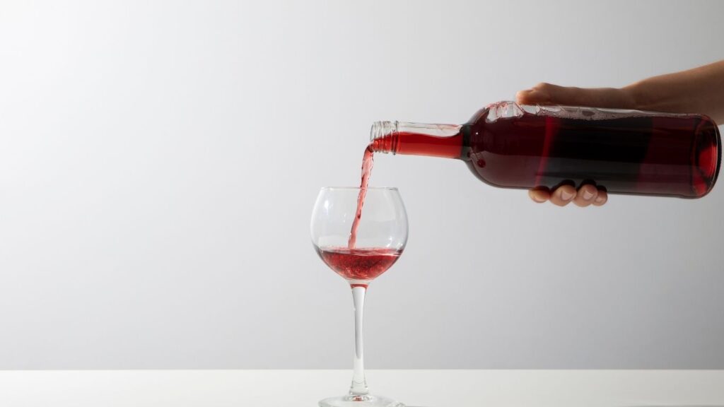 wine texture