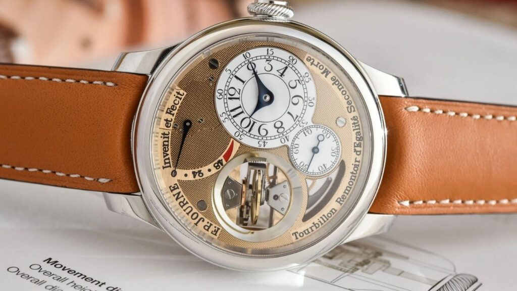 F.P. Journe Tourbillon Souverain Vertical Calibre 1519