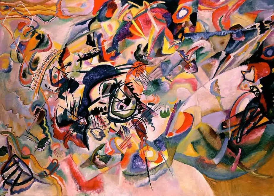 Composition VII (1913) by Wassily Kandinsky
