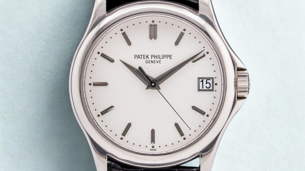 Patek Philippe Calatrava watch investment