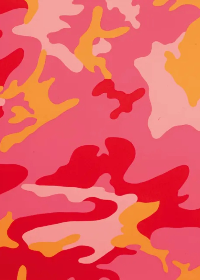 Andy Warhol, Camouflage F&S.408, 1987 Edition of 250