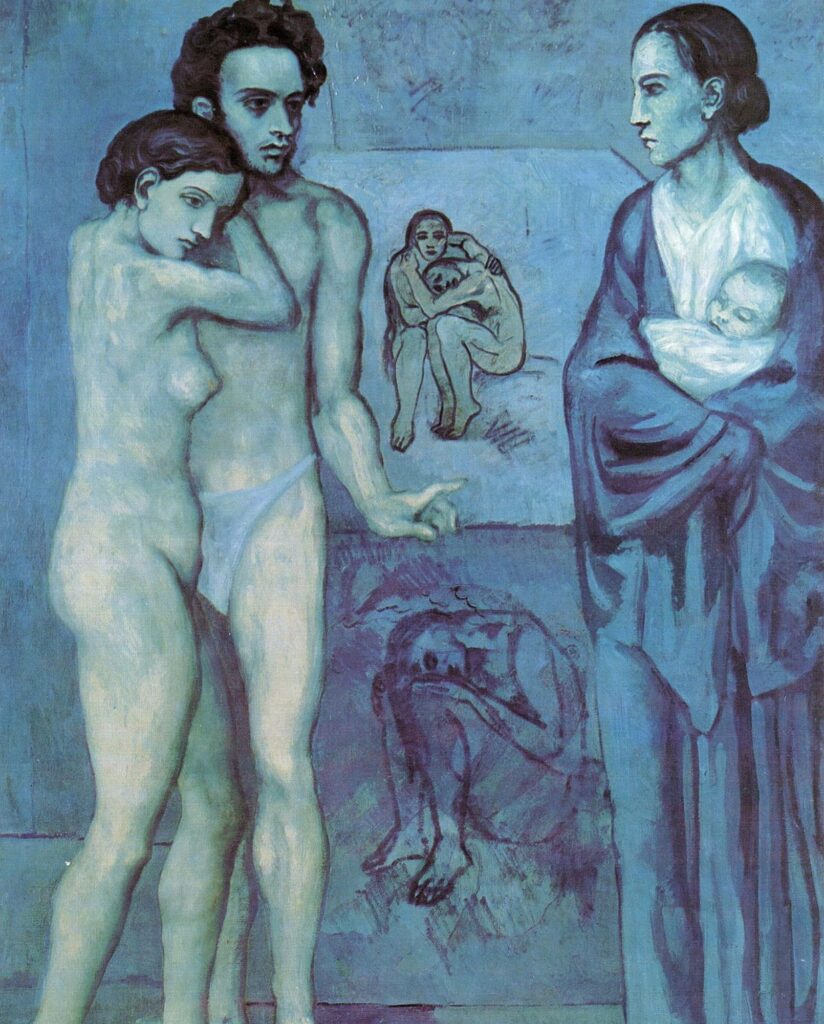 Image © The Cleveland Museum of Art / La Vie © Pablo Picasso 1903