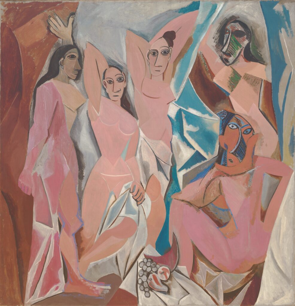 Image © Museum of Modern Art / Les Demoiselles d'Avignon © Pablo Picasso 1907