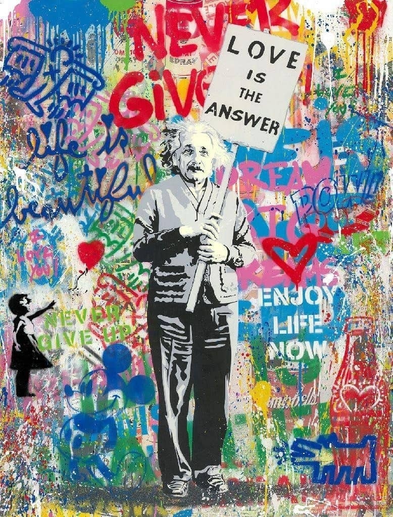 Mr.Brainwash, Einstein, 2020