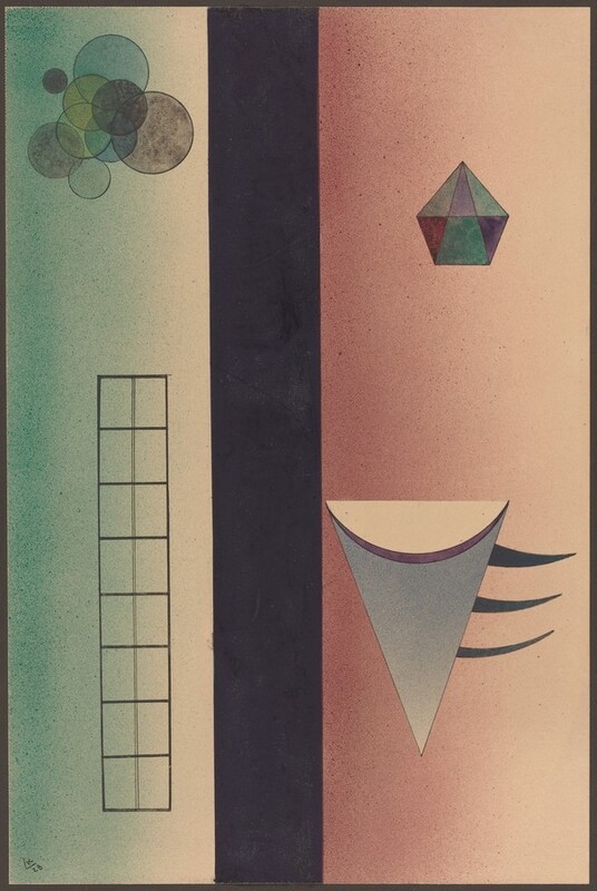 Wassily Kandinsky, Geteilt (Divided), 1928