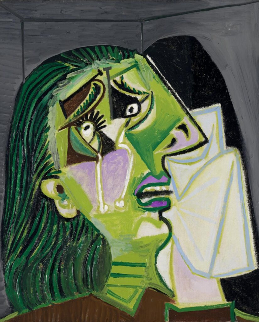 Weeping woman, Pablo Picasso (1937)
