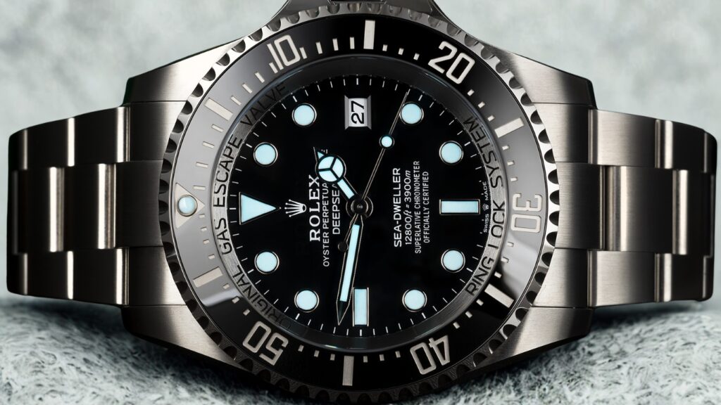 rolex deepsea watch features