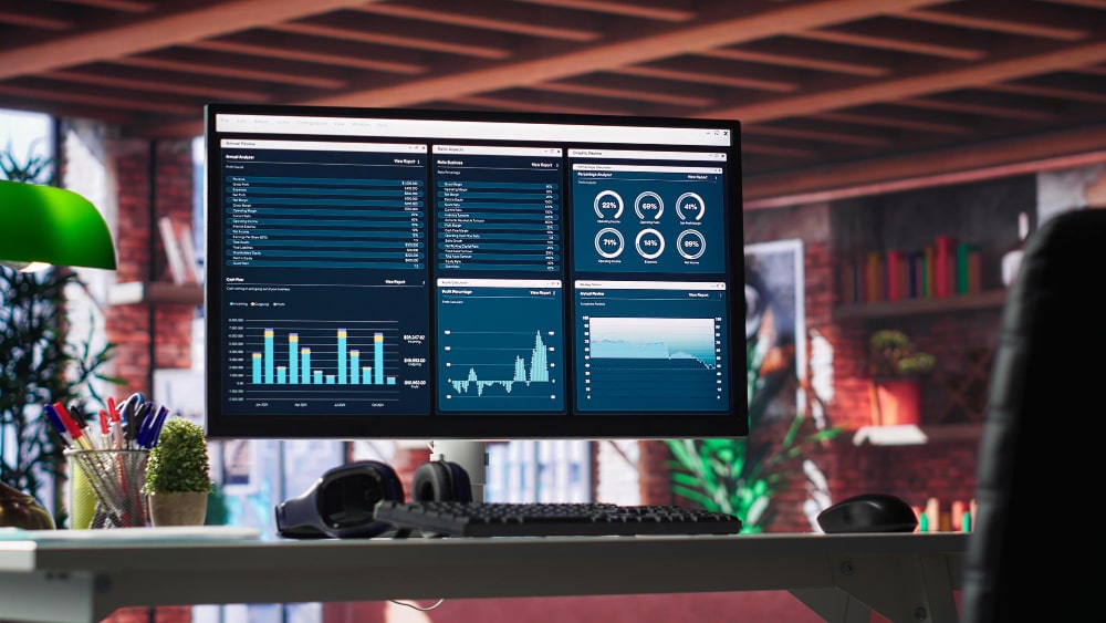 Wealth management dashboard