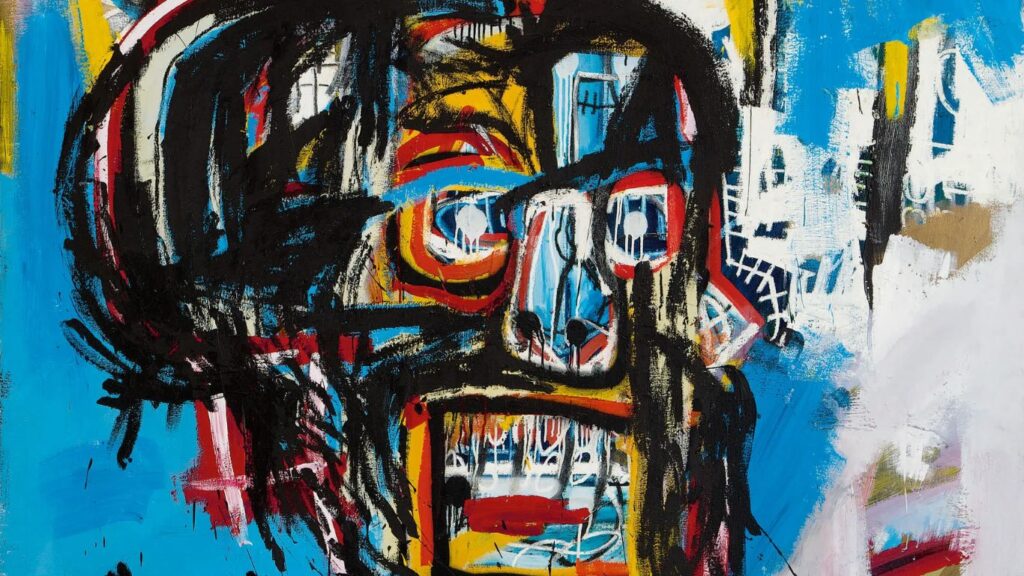 Lot 24, A Masterpiece By Jean-Michel Basquiat, Untitled.Photo: © 2017 The Estate of Jean-Michel Basquiat / ADAGP, Paris / ARS