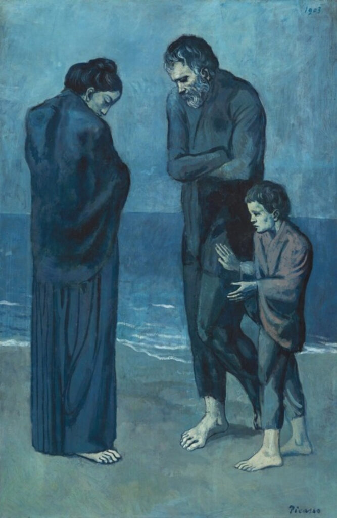 The Tragedy, 1903, Pablo Picasso