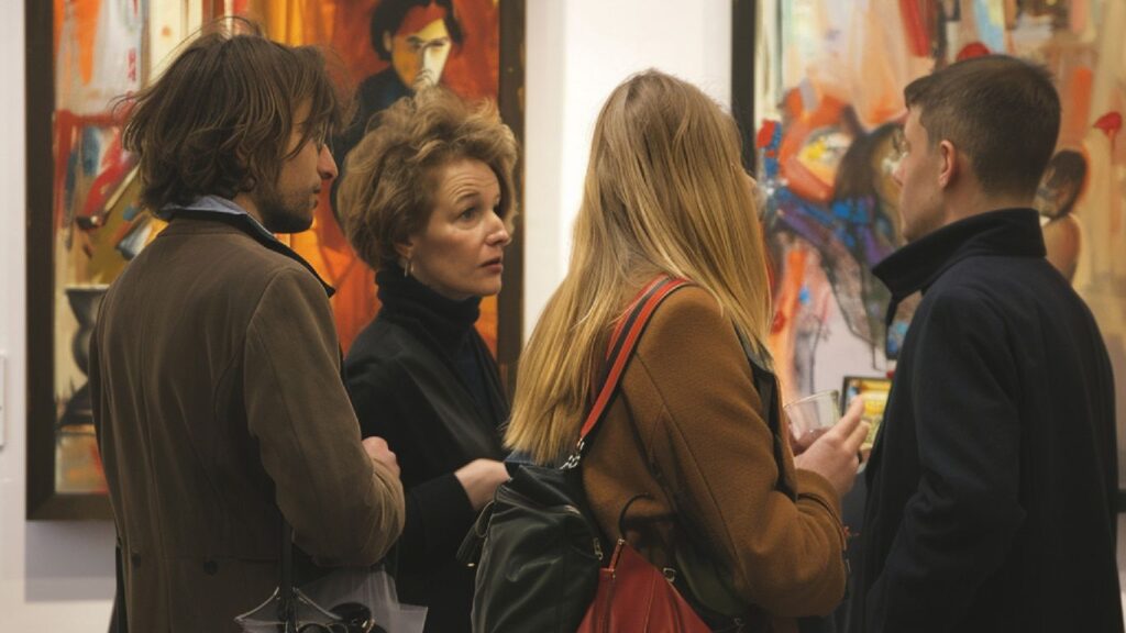 young art buyers invest in contemporary artworks