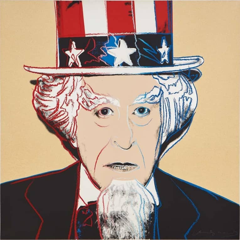 Andy Warhol, Uncle Sam, from Myths I (1981) What America's Market Restructuring Means For Investors